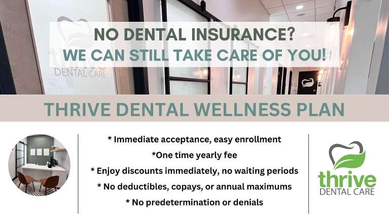Thrive Dental Care Wellness Plan